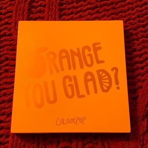 BNwoB Orange U Glad? ColourPop Eyeshadow Palette🍊
